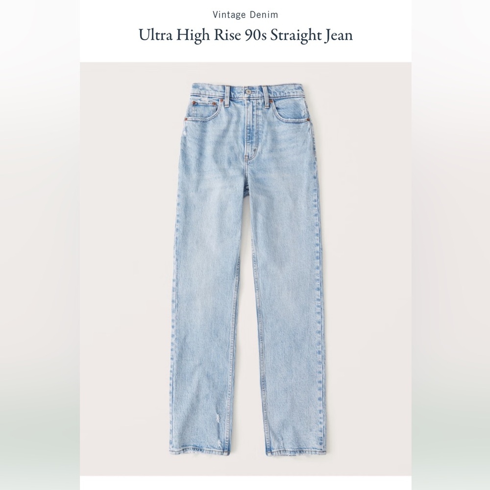 Ae Ultra high rise jean